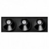 Foco empotrable LED Black Foster Asymmetric Trimless de ArkosLight para techo.