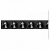 Foco empotrable LED Black Foster Asymmetric Trimless de ArkosLight para techo.