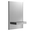 Consola con espejo Grey de Kendo ideal para estancias modernas.