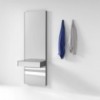 Consola con espejo Grey de Kendo ideal para estancias modernas.