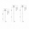 Lámpara Suspensión Stick de ArkosLight. Lámpara suspensión LED de aluminio. 