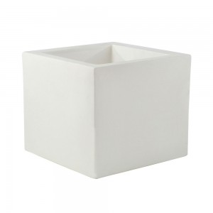 Macetero Cubo de Diseño Acabado en Mate Con o Sin Autorriego