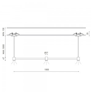 Lámpara Suspensión Art Surface ArkosLight. Lámparas LED con luz directa.