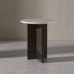 Mesa centro Toc mármol de Kendo. Mesas de mármol elegantes y modernas de Kendo Mobiliario.