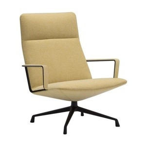 Butaca Capri Lounge BU-1693 Andreu World giratoria para interiores.