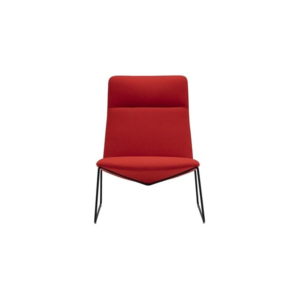 Butaca Capri Lounge BU-1695 Andreu World giratoria para interiores.