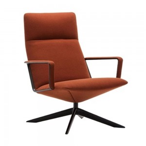 Butaca Capri Lounge BU-1701 Andreu World giratoria para interiores.