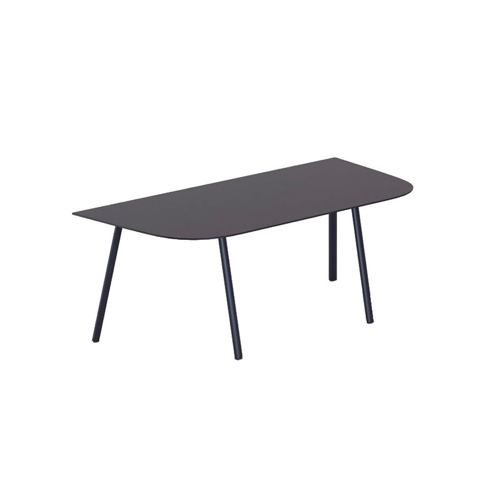 Mesa baja Aluminio 4 patas Mosaiko de Fast moderna perfecta para ambientes exteriores.