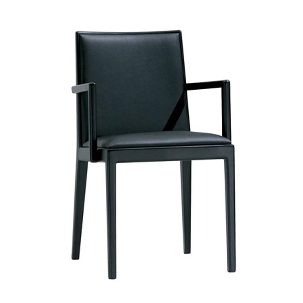 Sillón Carlotta Small Andreu World. Diseño tapizado ideal para comedor.
