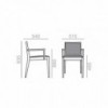 Sillón Carlotta Small Andreu World. Diseño tapizado ideal para comedor.