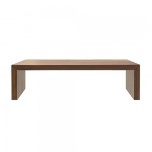 Versátil Banco Closed medium Andreu World. Diseño clásico en madera.