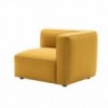 Moderno Sofá Dado Esquinero Andreu World. Diseño fijo para salones.