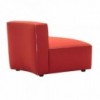 Elegante módulo de Sofá Dado Curvo Andreu World. Diseño contemporáneo.