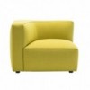 Elegante Sofá Dado Esquinero Curvo Andreu World. Diseño contemporáneo.