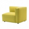 Elegante Sofá Dado Esquinero Curvo Andreu World. Diseño contemporáneo.