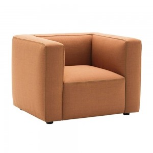 Moderna Butaca Dado BU-0320 Andreu World. Diseño fijo para salones.