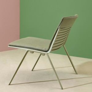 Cojín lounge Zebra de asiento y respaldo para Sillón Lounge apto para exteriores de Fast.