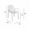Sillón Rion de Fast. Sillones cómodos y elegantes perfecto para espacios exteriores de Fast.