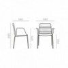 Sillón Flex SO-1612 Andreu World. Diseño práctico ideal para interior.