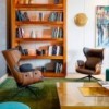 Sillón de lujo Lounger de madera para dormitorio de BD Barcelona.