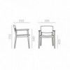Sillón Happy SO-0375 Andreu World. Sillas moderna para interiores.
