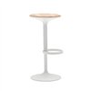 Taburete Hula madera de base central giratoria y regulable de Andreu World