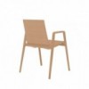 Silla Lineal SI-0760 Andreu World. Sillas de diseño moderno en madera.