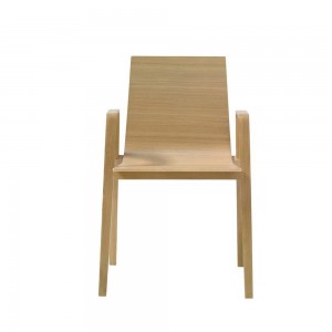 Silla Lineal SI-0760 Andreu World. Sillas de diseño moderno en madera.