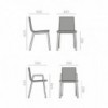 Silla Lineal comfort SI-0606 Andreu World. Diseño tapizado para interior.