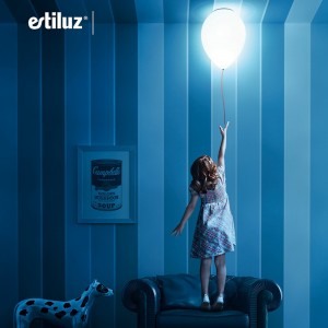Lámpara techo Balloon de Estiluz. Lámparas modernas de diseño español.