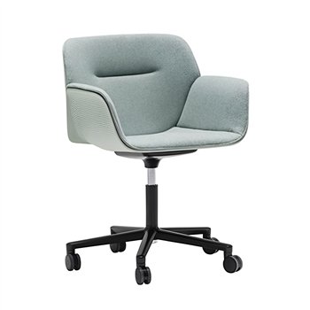 Sillón Nuez SO-2740 Andreu World. Diseño moderno giratorio para oficina.