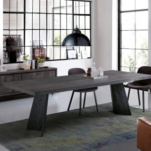 Mesa rectangular Materia de Oliver B. Muebles modernos macizos.
