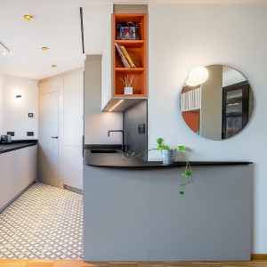 Espejo con luz Circ A-3706/3704 Estiluz. Lámparas de pared con espejo anti vaho y LED.