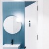 Espejo con luz Circ A-3706/3704 Estiluz. Lámparas de pared con espejo anti vaho y LED.