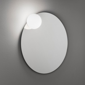Espejo con luz Circ A-3706/3704 Estiluz. Lámparas de pared con espejo anti vaho y LED.