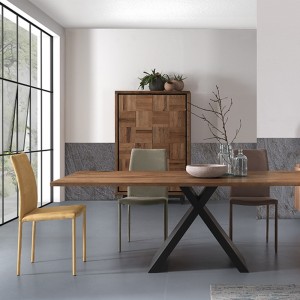 Mesa rectangular Gian de Oliver B. Muebles modernos macizos.