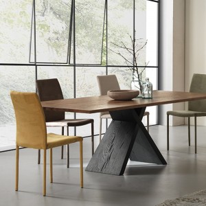 Mesa rectangular Gian de Oliver B. Muebles modernos macizos.