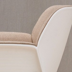 Taburete Nuez BQ Andreu World. Diseño Contemporáneo para interior.