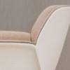 Taburete Nuez BQ Andreu World. Diseño Contemporáneo para interior.