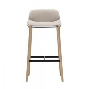 Taburete Nuez BQ Andreu World. Diseño Contemporáneo para interior.