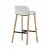 Taburete Nuez BQ Andreu World. Diseño Contemporáneo para interior.
