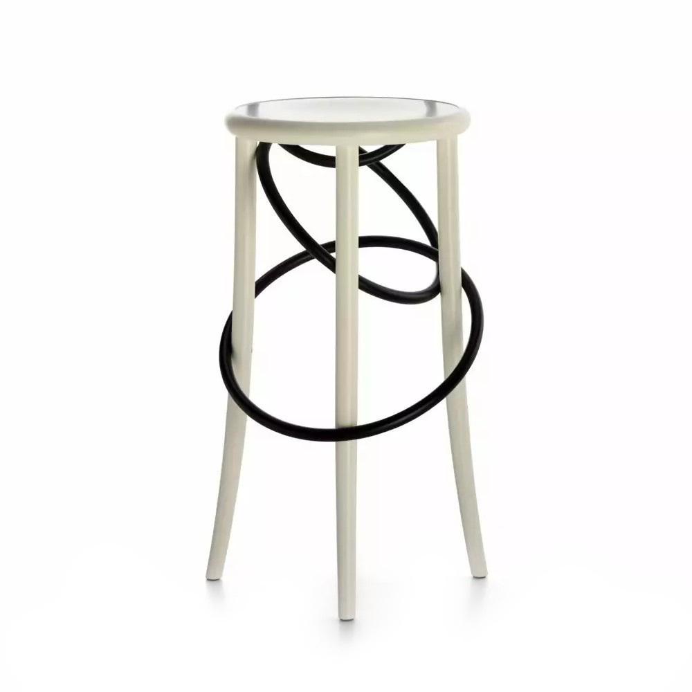 Taburete alto Cirque Two Tone de GTV Thonet Vienna. Taburetes de diseño.