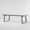 Mesa exterior comedor extensible, de la colección Bitta de Kettal.
