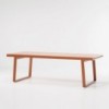 Mesa exterior comedor extensible, de la colección Bitta de Kettal.