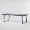 Mesa exterior comedor extensible, de la colección Bitta de Kettal.