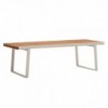 Mesa exterior comedor extensible, de la colección Bitta de Kettal.