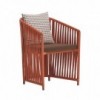 Sillón comedor exterior Bela Rope colección Bitta Lounge de Kettal.