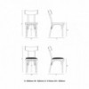 Silla Czech de GTV Thonet Vienna. Modernas sillas, taburetes y butacas.