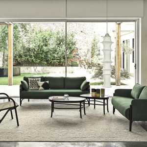 Sofá Jannis de GTV Thonet Vienna. Sillones, butacas y sillas para salón.