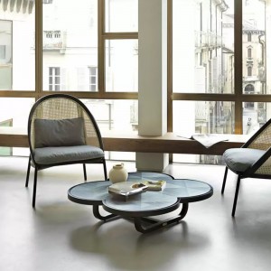 Sillón Loïe de diseño GTV Thonet Vienna. Sillones modernos de salón.
